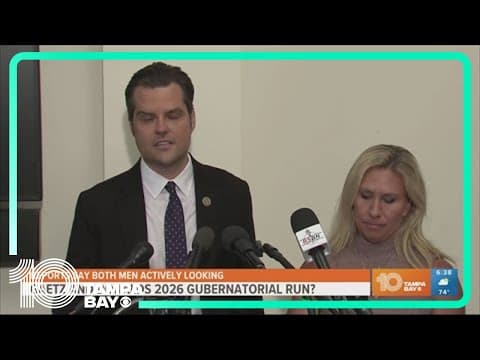 Who wants to run for governor? Gaetz, Donalds fuel speculation on 2026 field