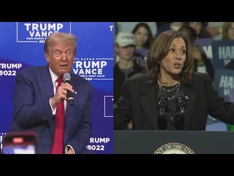 Election 2024: Kamala Harris, Donald Trump continue campaigning through battleground states