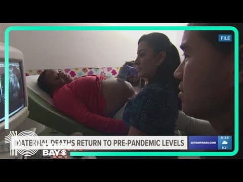Maternal deaths lower to pre-pandemic levels