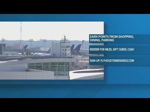 Earn while you travel! Houston Airports introduces new rewards program
