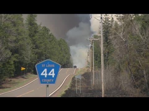 Wildfires spread to 35,000 acres in northeastern Minnesota, feds take control