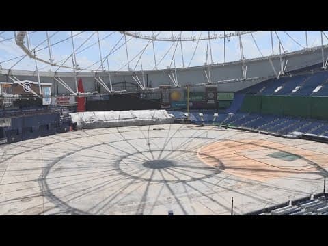 St. Pete City Council approves millions of dollars in additional funding for Tropicana Field repairs