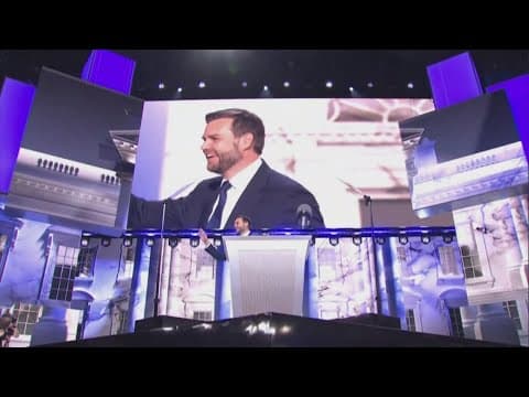 JD Vance introduced at Day 3 of the 2024 RNC