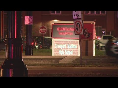 Man charged in shots fired incident at Groveport Madison football game to appear in court Thursday