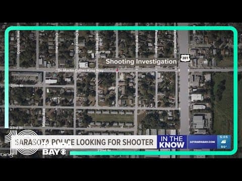 Sarasota police investigate after overnight shooting left person hurt