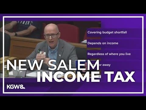 Salem City Council approves new income tax