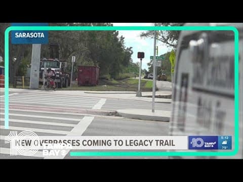 New overpasses coming to Legacy Trail in Sarasota