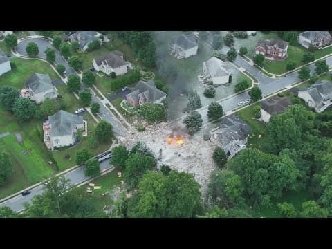 2 killed in major house gas explosion in Maryland