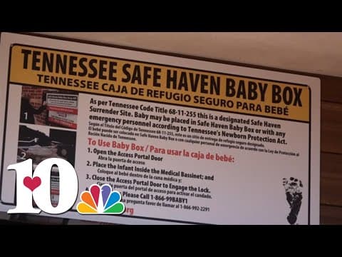 Kingston Fire Department leaders bless new Safe-Haven Baby Box