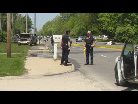 Motorcyclist killed in crash on Indy's northwest side