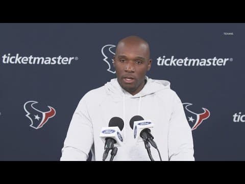 Texans coach DeMeco Ryans on when CJ Stroud will return