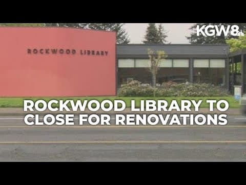 Rockwood Library to close for renovations, reopening fall 2025