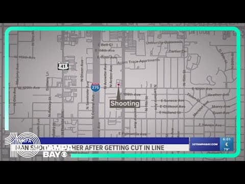 Tampa police looking for man who shot someone in line at a 7-Eleven