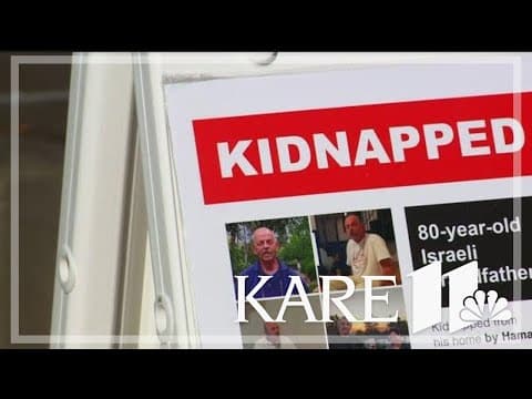 Posters supporting kidnapped Israeli hostages targeted at U of M Jewish student center