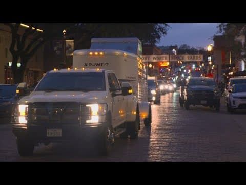 Several people were injured in a shooting that led to a crash near Fort Worth's Stockyards