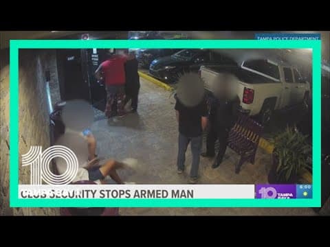 Security guards at Mons Venus stop armed man from entering club