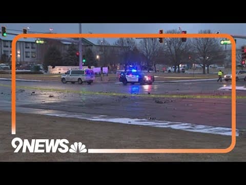 Fatal crash closes intersection in north Aurora