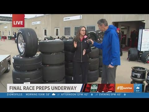 How the temperatures will affect race tires at the Indy 500
