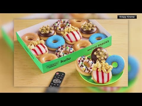 Krispy Kreme and Hulu offering new donuts inspired by classic cinema