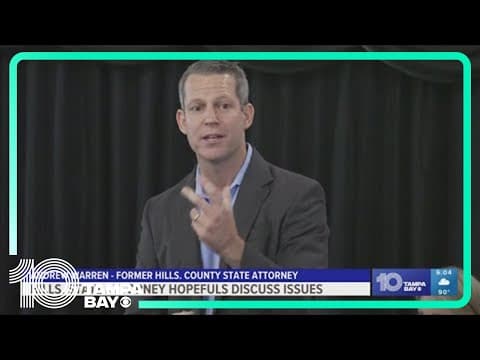 Hillsborough County State Attorney candidates face off at forum in Brandon