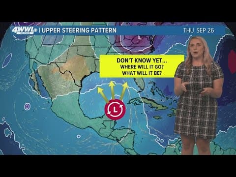 Thursday Noon Tropical Update: Three areas to watch for tropical development