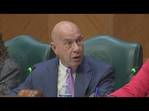 Mayor Whitmire claims Iran paid for pro-Palestinian protests outside his home, but offers no proof