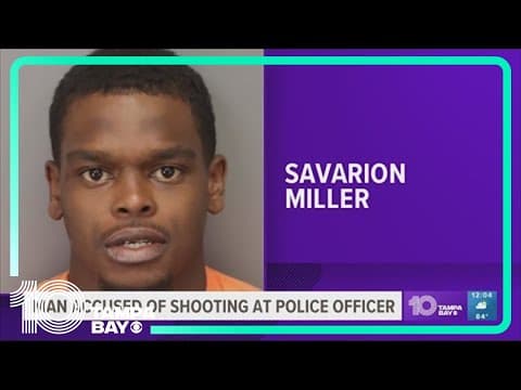 St. Pete man arrested for shooting at officer in unmarked car