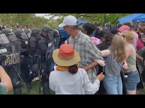 'It was terrifying' | 23 arrested during day 3 of Israel protests at Indiana University