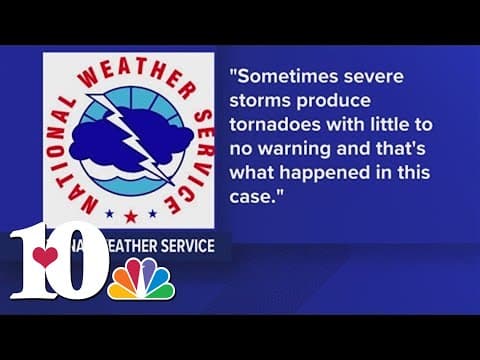 NWS explains why no Tornado Warning was issued in Knox Co. on Monday