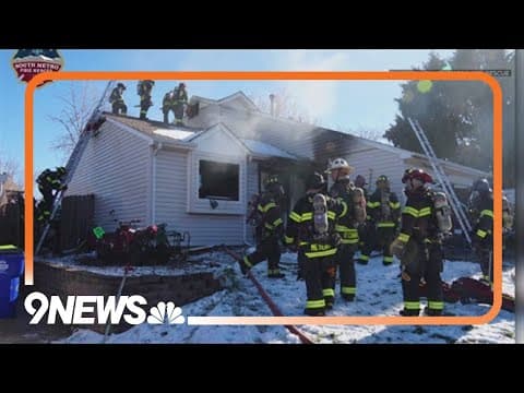 Centennial house fire leaves a firefighter, 2 deputies hurt