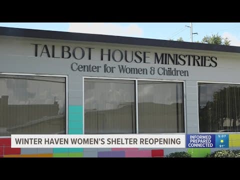 Women's shelter in Winter Haven to reopen under new leadership