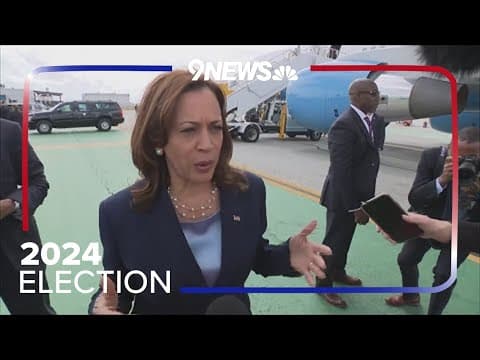 VP Kamala Harris announces visit to Denver