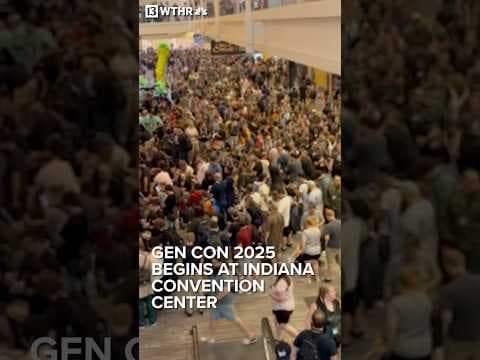 Gen Con 2025 begins at Indiana Convention Center