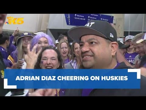 Seattle Police Chief Adrian Diaz discusses excitement, anticipation leading up to Washington-Michiga