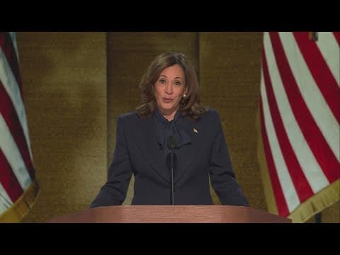 Latest Headlines | Kamala Harris makes history at DNC