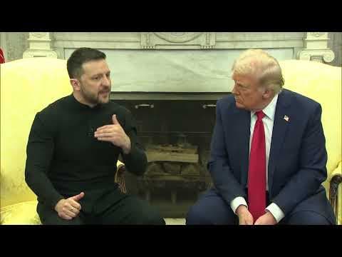 EXTENDED: President Trump, VP Vance and Ukraine President Zelenskyy heated exchange in Oval Office