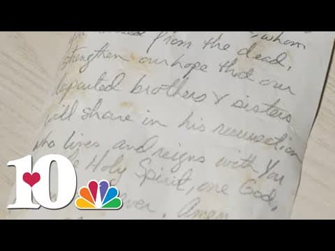 Message in a bottle found in Douglas Lake after Helene inspires TVA crew