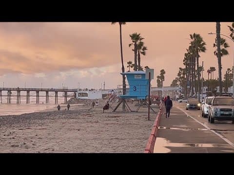 North County residents prepare for second major storm arriving early next week