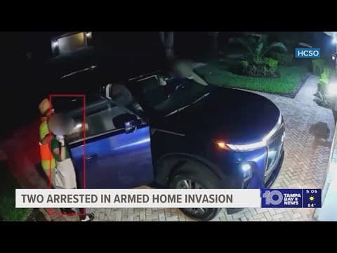 Two arrested after an armed home invasion in Odessa