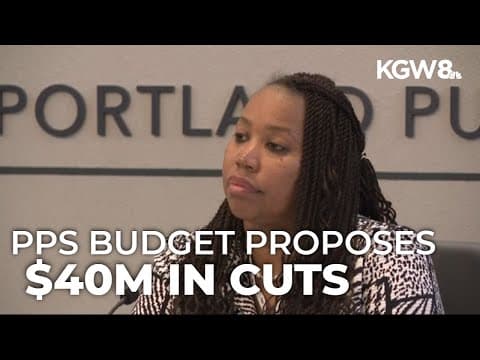 Portland Public Schools proposes $40M in cuts, including 285 jobs