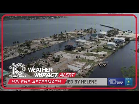 Homes, businesses for miles around Florida's Big Bend flattened by Helene