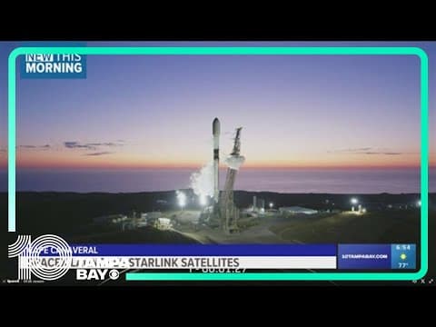Space X launches Starlink satellites to provide WiFi to more areas across the world