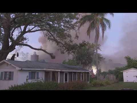 Crews respond to fire at addiction treatment center in Clearwater