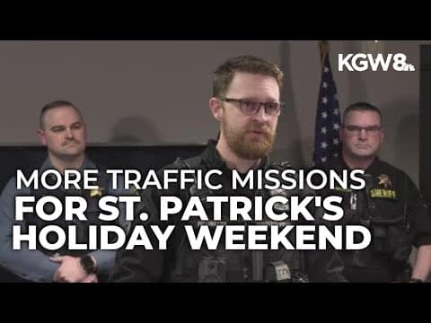 Police step up DUII patrols for St. Patrick Day weekend