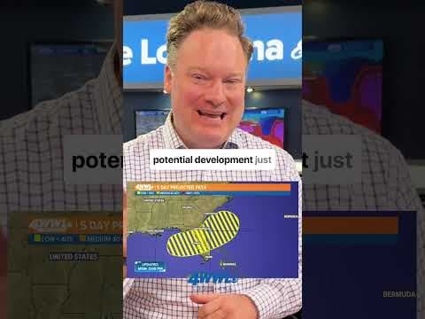 Potential tropical development is brewing off Florida’s coast or in the northeastern Gulf.