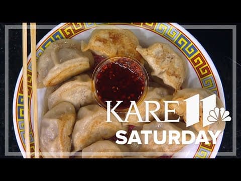 Sharing a dish from Saturday Dumpling Company