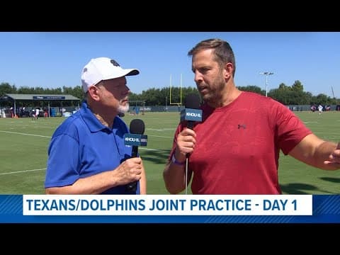 Takeaways from Texans-Dolphins joint practice