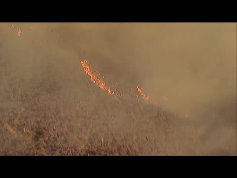 Garden Fire & Resort 2 Fire | Crews battle two blazes in San Diego County Friday evening