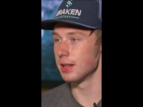 Rookie Catton makes Kraken opening night roster