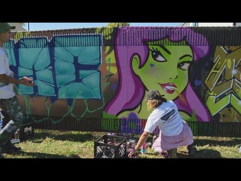 Festival aims to break stigma of graffiti art